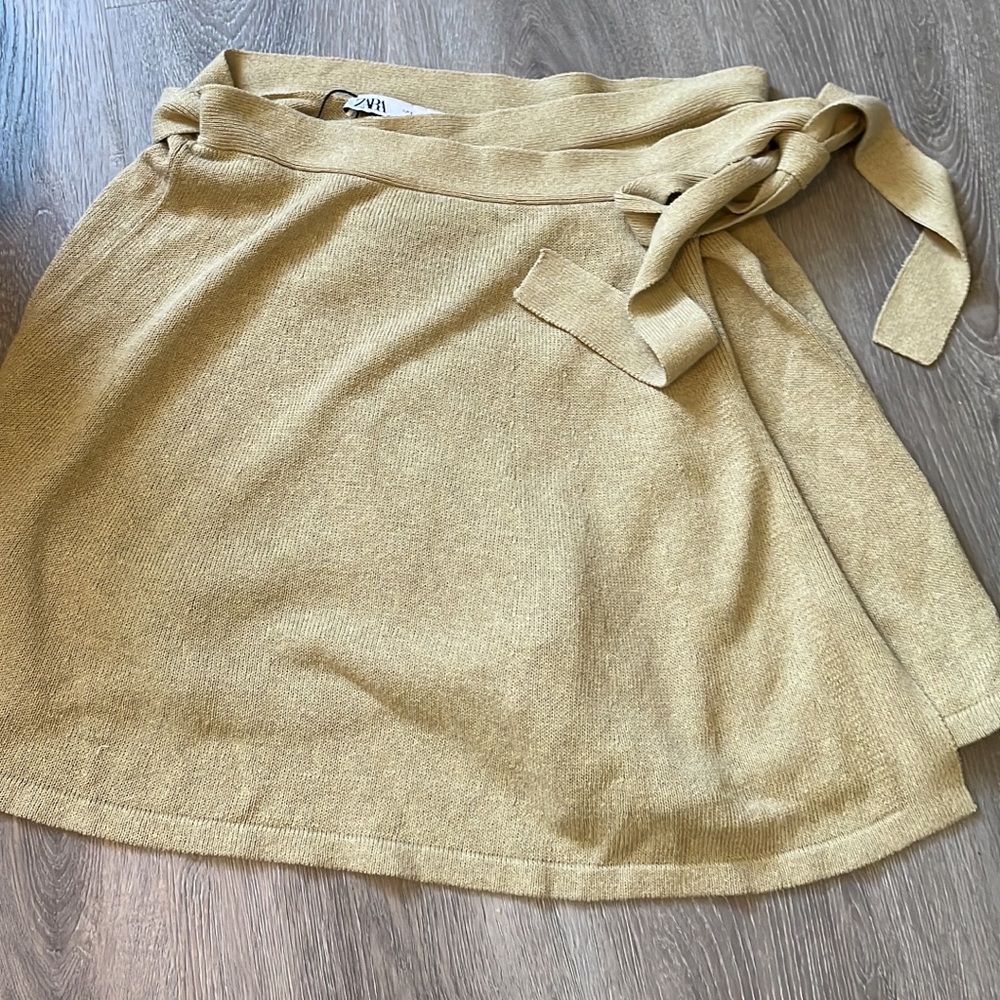Zara knit mini skirt